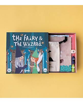 Londji Set Gioco - The Fairy & the Wizard - una Fata e uno Stregone si Sfidano in un Duello Giochi da Tavolo