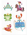 Londji Tatuaggi Temporanei Principessa - 10 Grandi Tatuaggi a Colori Tatuaggi da Bambini