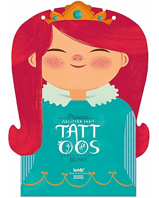 Londji Tatuaggi Temporanei Principessa - 10 Grandi Tatuaggi a Colori Tatuaggi