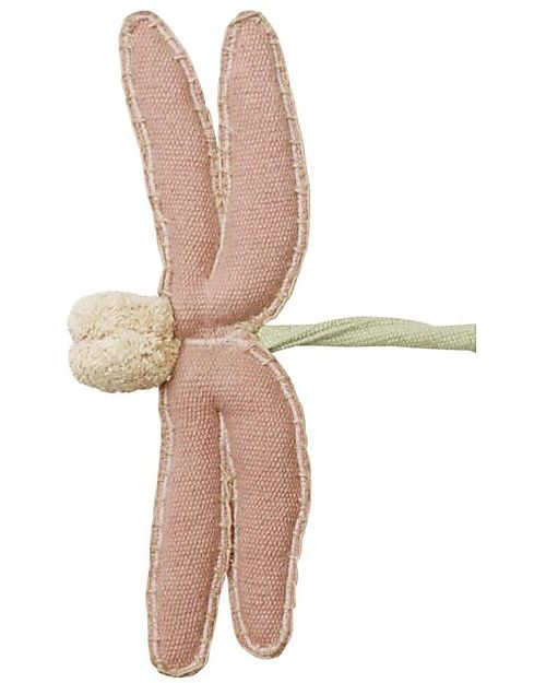 Lorena Canals Bacchetta Libellula - Fantasy Garden - Vintage Nude - Fatta a Mano - Tela di Cotone - (26x45 cm) Travestimenti