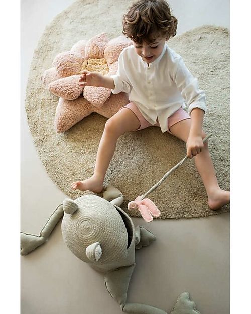 Lorena Canals Bacchetta Libellula - Fantasy Garden - Vintage Nude - Fatta a Mano - Tela di Cotone - (26x45 cm) Travestimenti