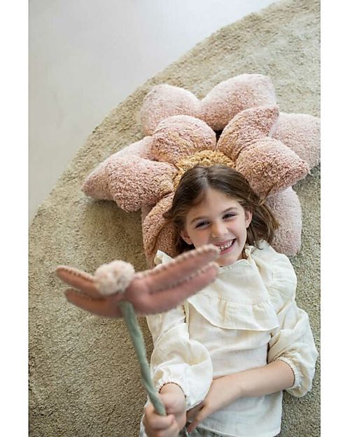 Lorena Canals Bacchetta Libellula - Fantasy Garden - Vintage Nude - Fatta a Mano - Tela di Cotone - (26x45 cm) Travestimenti
