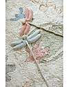Lorena Canals Bacchetta Libellula - Fantasy Garden - Vintage Nude - Fatta a Mano - Tela di Cotone - (26x45 cm) Travestimenti