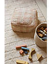 Lorena Canals Cesta Intrecciata - Naturale - Capiente ed Elegante! - Little Chefs Collection Contenitori Portaoggetti