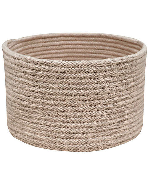 Lorena Canals Cesta Intrecciata - Rosa - Capiente ed Elegante! - Little Chefs Collection Contenitori Portaoggetti