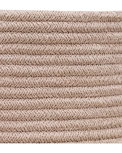 Lorena Canals Cesta Intrecciata - Rosa - Capiente ed Elegante! - Little Chefs Collection Contenitori Portaoggetti