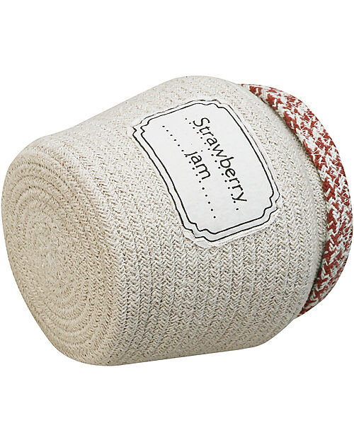 Lorena Canals Cesta Portagiochi - Barattolo di Marmellata - Little Chefs Collection Contenitori Portaoggetti