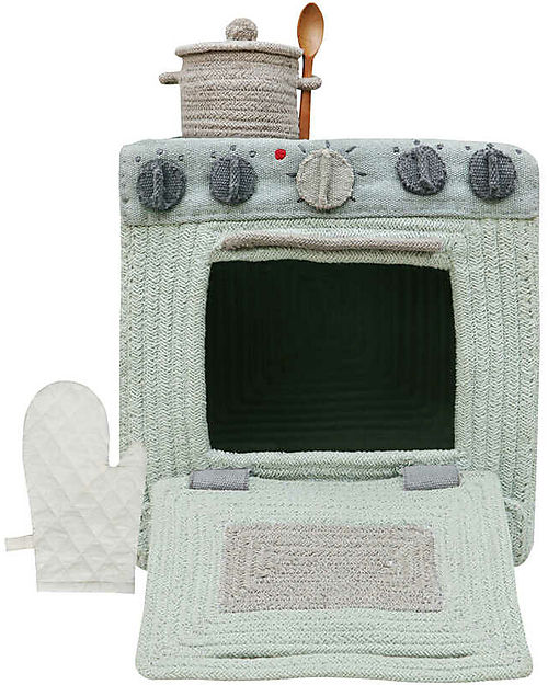 Lorena Canals Cesta Portagiochi - Cucina - Little Chefs Collection Contenitori Portaoggetti