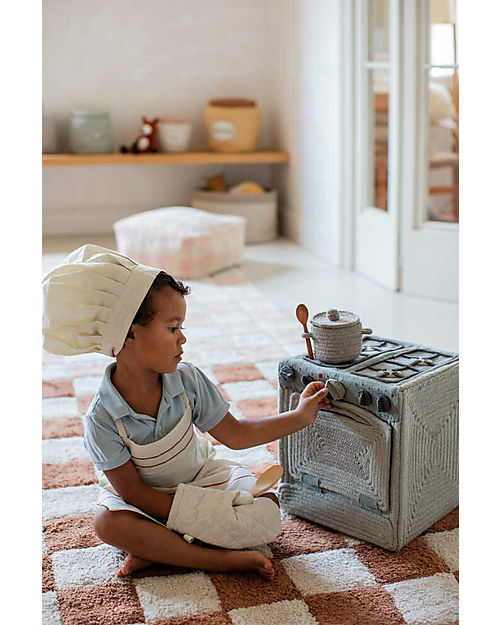 Lorena Canals Cesta Portagiochi - Cucina - Little Chefs Collection Contenitori Portaoggetti