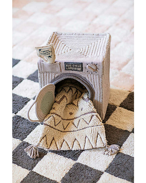 Lorena Canals Cesta Portagiochi - Lavatrice - Little Chefs Collection Contenitori Portaoggetti