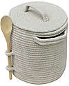 Lorena Canals Cesta Portagiochi - Pentola - Little Chefs Collection Contenitori Portaoggetti