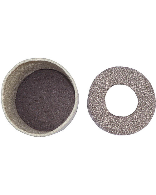 Lorena Canals Cestino Gettacarta per la Cameretta - Collezione RugCycled Tappeti Arredo