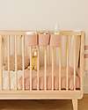 Lorena Canals Cestino Portaoggetti - Bobby Vintage Nude - Cotone - Bamboo Collection - 12 x 32 x 10 cm Contenitori Portaoggetti