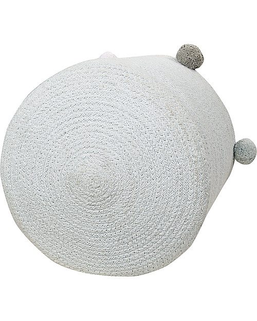 Lorena Canals Cesto Portaoggetti Bubbly, Azzurro - Lavabile e fatto a mano! Contenitori Portaoggetti