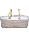 Lorena Canals Cesto Portaoggetti con Manici Maria, per Lettino Baby - 10x25x12 cm Contenitori Portaoggetti