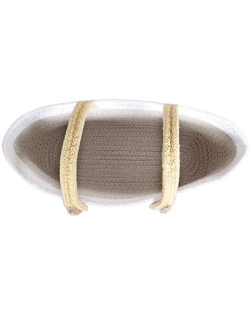 Lorena Canals Cesto Portaoggetti con Manici Maria, per Lettino Baby - 10x25x12 cm Contenitori Portaoggetti
