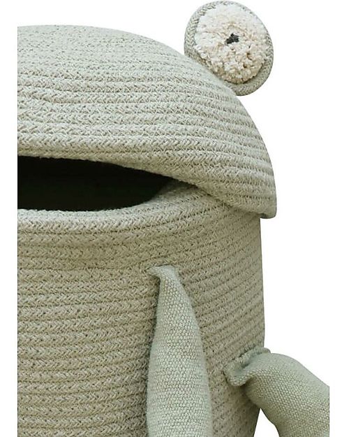 Lorena Canals Cesto Portaoggetti - Fred la Rana - Fantasy Garden - Diametro 23x35 cm Contenitori Portaoggetti