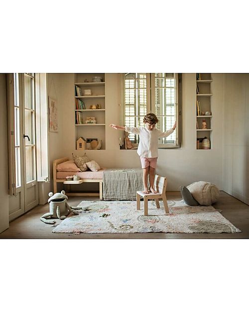 Lorena Canals Cesto Portaoggetti - Fred la Rana - Fantasy Garden - Diametro 23x35 cm Contenitori Portaoggetti