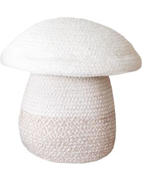 Lorena Canals Cesto Portaoggetti Funghetto con Coperchio - Baby (23x27 cm) Contenitori Portaoggetti