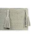 Lorena Canals Cesto Portaoggetti Woody - Oliva - Cotone (30x30 cm) Contenitori Portaoggetti