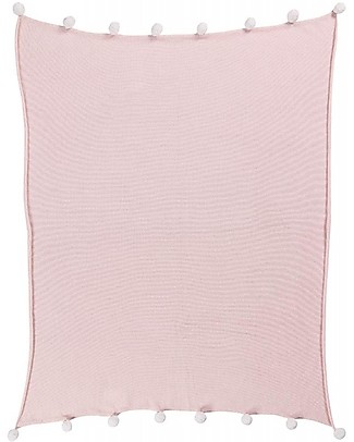 Lorena Canals Coperta Bambina Bubbly, Rosa Chiaro - 100% Cotone (100 x 120 cm) Coperte