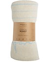 Lorena Canals Coperta Bambino Lavorata a Maglia Back to School, Quaderno - 100% Cotone (90 x 120 cm) Swaddle di Mussola