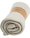 Lorena Canals Coperta Bambino Lavorata a Maglia Back to School, Quaderno - 100% Cotone (90 x 120 cm) Swaddle di Mussola