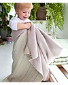 Lorena Canals Coperta Bambino Lavorata a Maglia Back to School, Quaderno - 100% Cotone (90 x 120 cm) Swaddle di Mussola