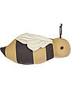 Lorena Canals Cuscino - Buzzy Bee - Nero/Giallo - 100% Cotone - Collezione Planet Bee - 14 x 36 cm Cuscini Arredo