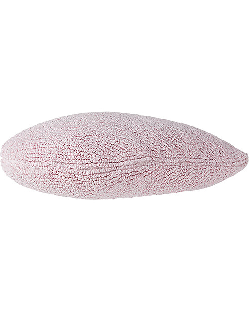 Lorena Canals Cuscino Cuore Rosa - 100% Cotone (Lavabile a in Lavatrice!) Cuscini Arredo