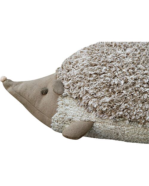 Lorena Canals Cuscino da Pavimento - Riccio - Marrone - Cotone - Mushrooms Collection - 50 x 65 cm Cuscini Arredo