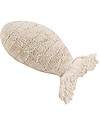 Lorena Canals Cuscino Lavabile Bambino Pesce, Natural - 100% Cotone (60 x 27 cm) Cuscini Arredo