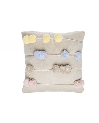 Lorena Canals Cuscino Lavabile Lavorato a Maglia Back to School, Abaco (30 x 30 cm) Cuscini Arredo
