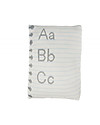 Lorena Canals Cuscino Lavabile Lavorato a Maglia Back to School,  ABC (30 x 45 cm) Cuscini Arredo