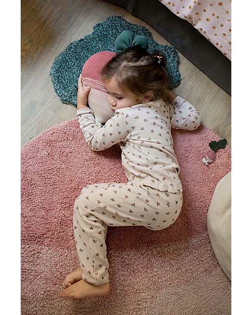 Lorena Canals Cuscino Lavorato a Maglia a Forma di Ravanello - Oli&Carol - (30x30 cm) Cuscini Arredo