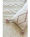 Lorena Canals Cuscino Lavorato a Maglia - Little Oasis Nat - Pale Pink - (40x25 cm) Cuscini Arredo