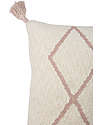 Lorena Canals Cuscino Lavorato a Maglia - Little Oasis Nat - Pale Pink - (40x25 cm) Cuscini Arredo