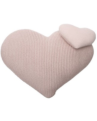 Lorena Canals Cuscino Lavorato a Maglia Love, Cuore - 30x35 cm Cuscini Arredo_