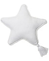 Lorena Canals Cuscino Lavorato a Maglia Twinkle Star, Avorio - 25x25 cm Cuscini Arredo