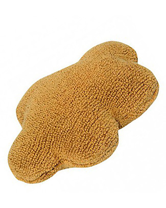 Lorena Canals Cuscino Nuvoletta Senape - 100% Cotone Naturale (Lavabile in Lavatrice) Cuscini Arredo_