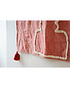 Lorena Canals Decorazione da Parete Aragosta Gigante, Rosso Mattone - 140x200 cm - 100% cotone Decorazioni da Parete