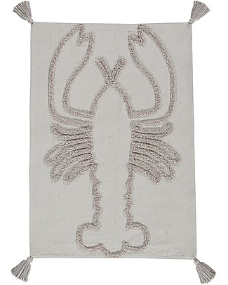 Lorena Canals Decorazione da Parete Aragosta, Natural - 70x100 cm - 100% cotone Decorazioni