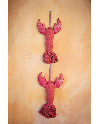 Lorena Canals Decorazione da Parete in cotone Aragosta - 50x30 cm Decorazioni