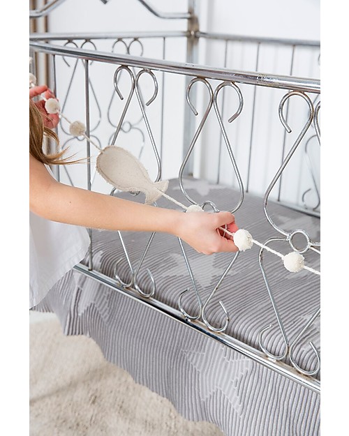 Lorena Canals Ghirlanda da Parete con Pesce, Natural - Lunghezza 170 cm Decorazioni da Parete