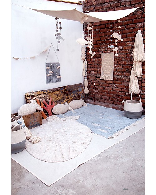 Lorena Canals Ghirlanda da Parete con Pesce, Natural - Lunghezza 170 cm Decorazioni da Parete