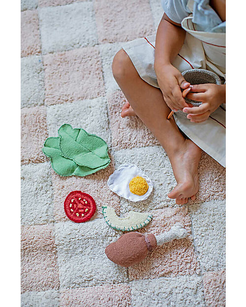 Lorena Canals Gioco Cibo Finto - Combo Pollo - Little Chefs Collection Far finta di