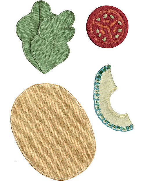 Lorena Canals Gioco Cibo Finto - Taco Vegano - Little Chefs Collection Far finta di