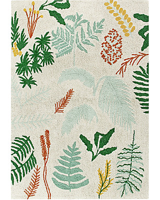 Lorena Canals Grande Tappeto Lavabile Botanic Plants - 140 x 200 cm Tappeti_