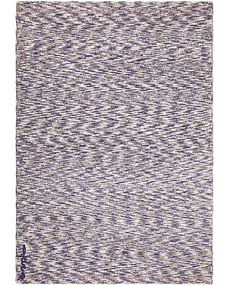 Lorena Canals Grande Tappeto Lavabile Mix - Sfumature di Blu e Grigio - 100% Cotone (140 x 200 cm) Tappeti Arredo