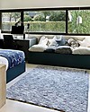 Lorena Canals Grande Tappeto Lavabile Mix - Sfumature di Blu e Grigio - 100% Cotone (140 x 200 cm) Tappeti Arredo
